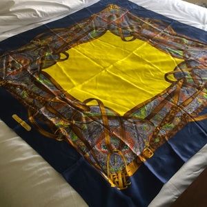 Ralph Lauren 100% silk scarf